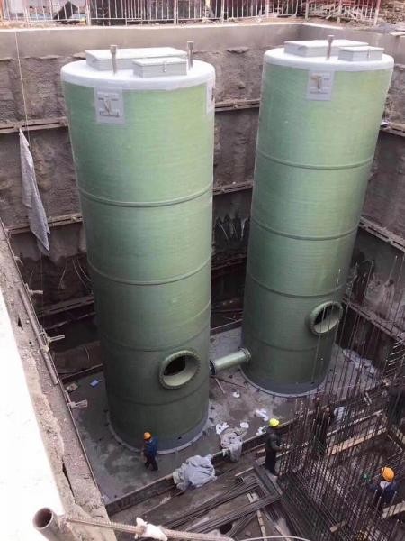 衢州重庆OPPO智能生态科技园安装一体化污水提升泵